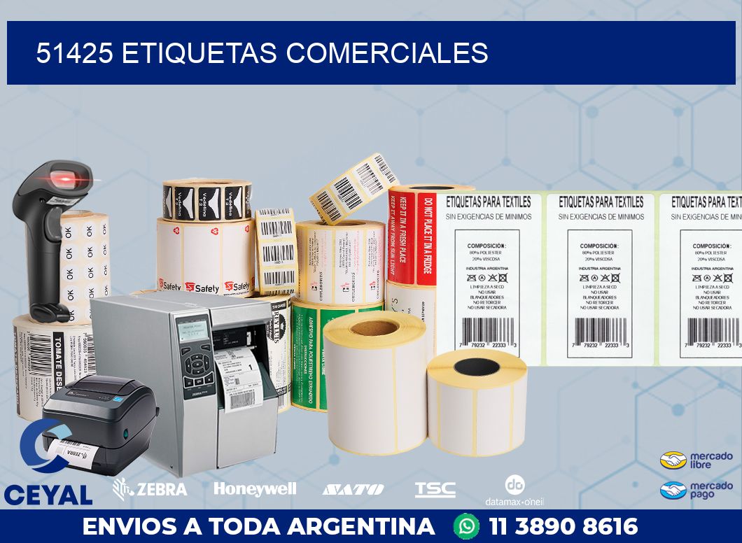 51425 ETIQUETAS COMERCIALES