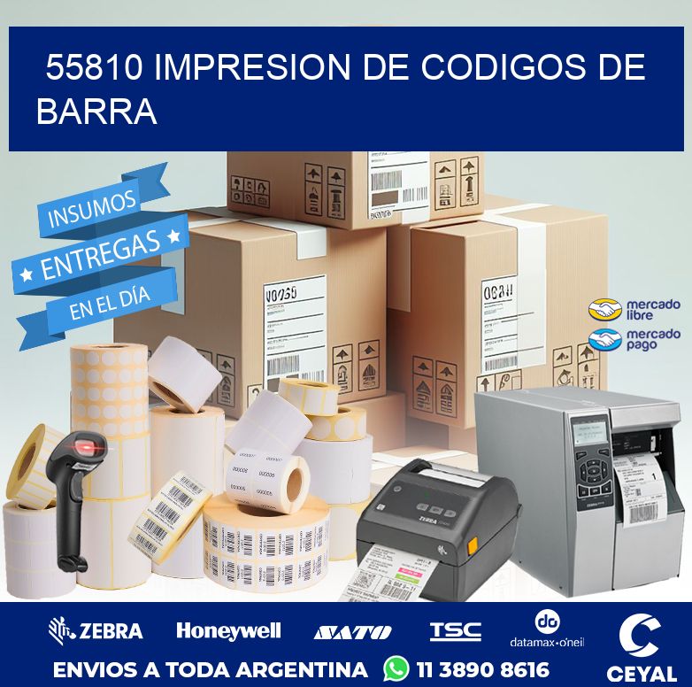 55810 IMPRESION DE CODIGOS DE BARRA