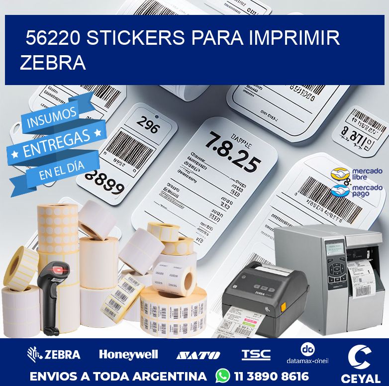 56220 STICKERS PARA IMPRIMIR ZEBRA