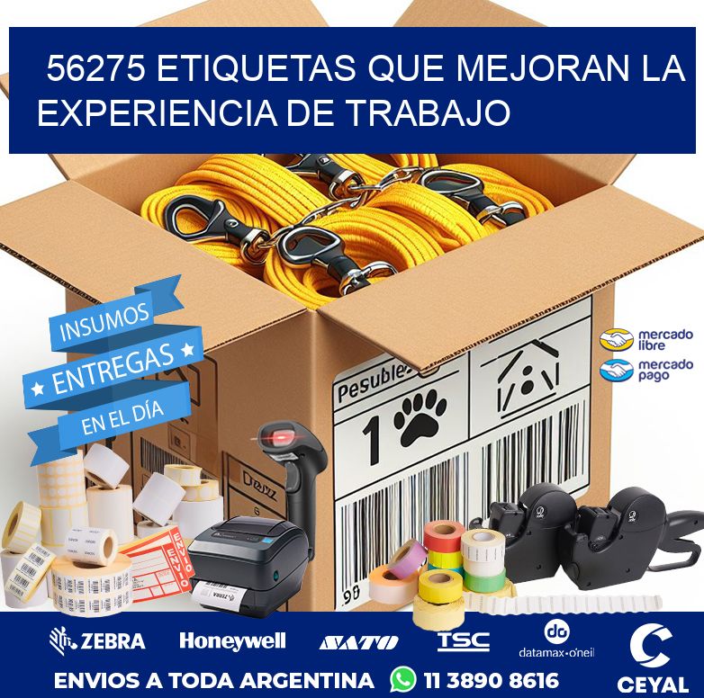 56275 ETIQUETAS QUE MEJORAN LA EXPERIENCIA DE TRABAJO