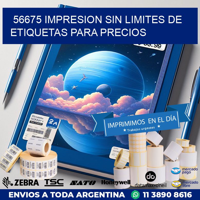 56675 IMPRESION SIN LIMITES DE ETIQUETAS PARA PRECIOS