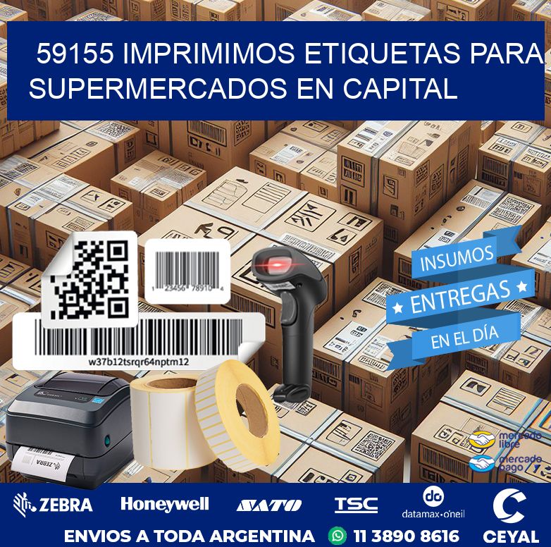 59155 IMPRIMIMOS ETIQUETAS PARA SUPERMERCADOS EN CAPITAL