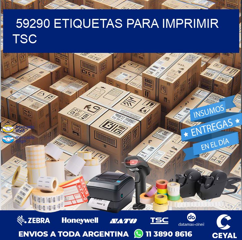 59290 ETIQUETAS PARA IMPRIMIR TSC