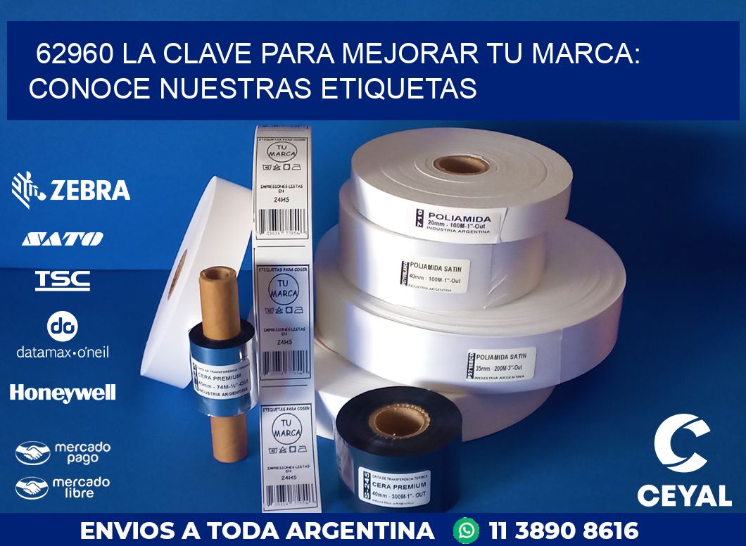 62960 LA CLAVE PARA MEJORAR TU MARCA: CONOCE NUESTRAS ETIQUETAS