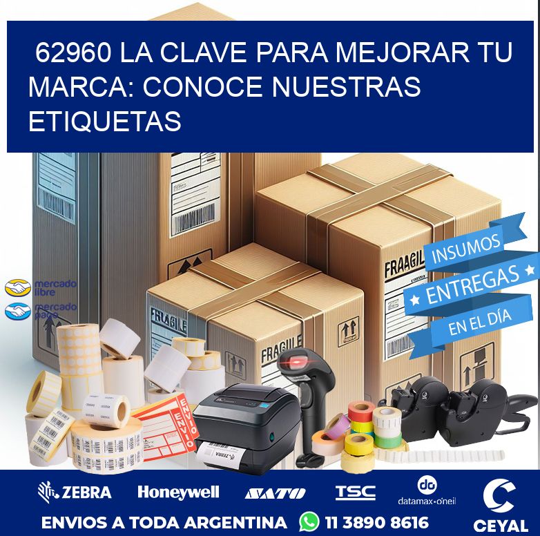 62960 LA CLAVE PARA MEJORAR TU MARCA: CONOCE NUESTRAS ETIQUETAS