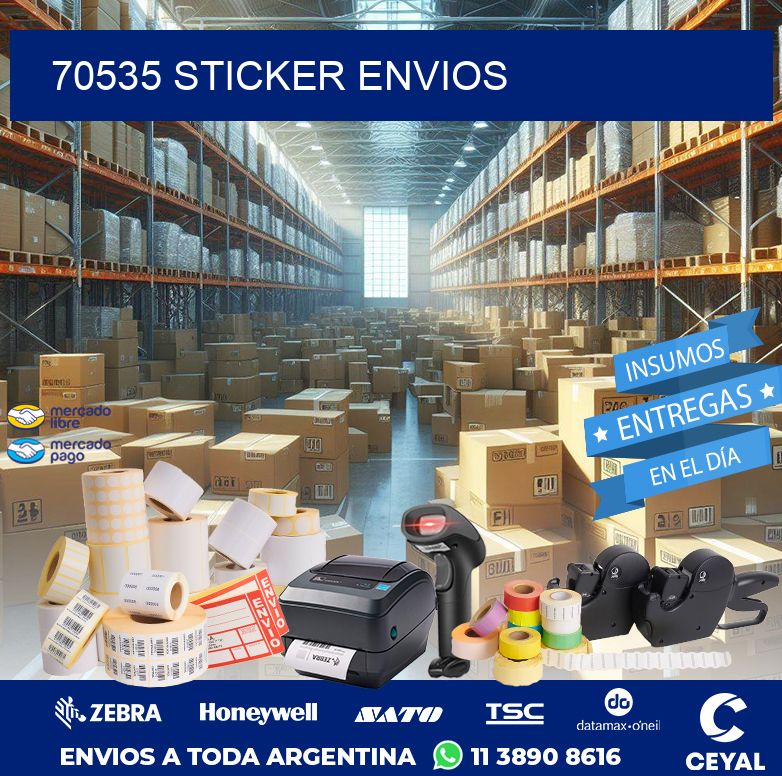 70535 STICKER ENVIOS