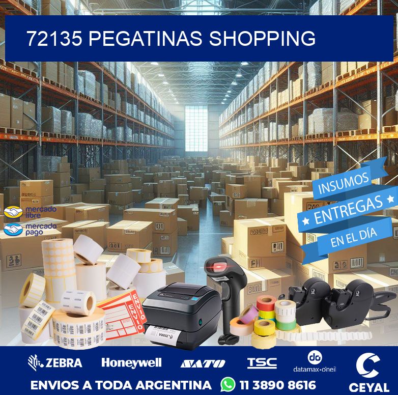 72135 PEGATINAS SHOPPING
