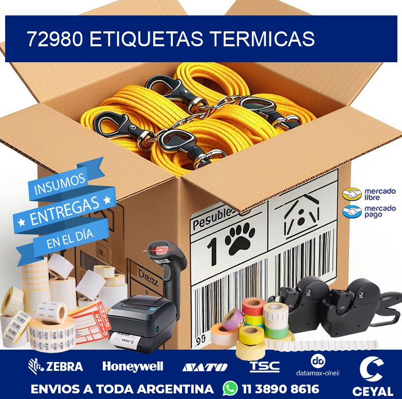 72980 ETIQUETAS TERMICAS