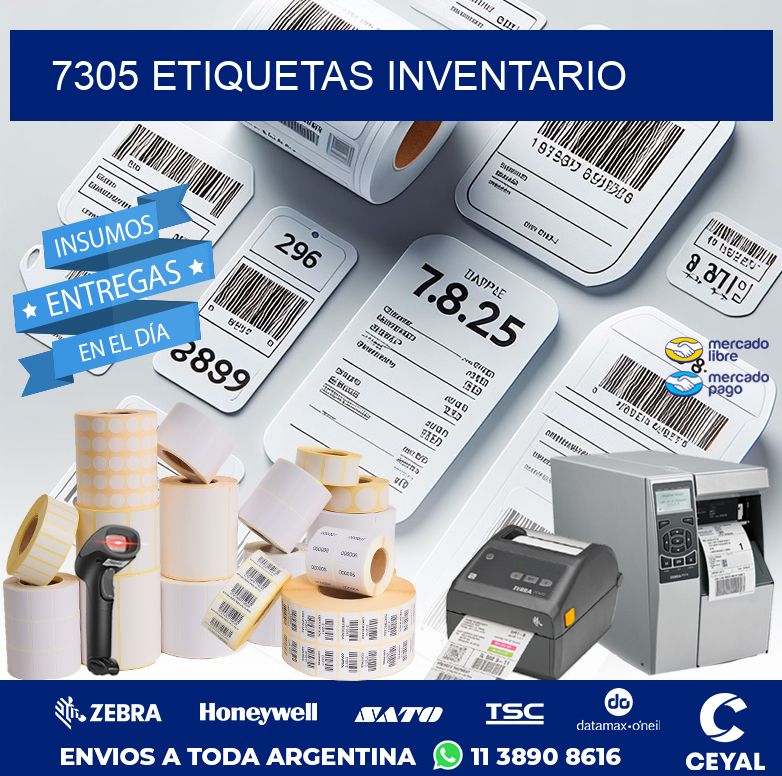 7305 ETIQUETAS INVENTARIO