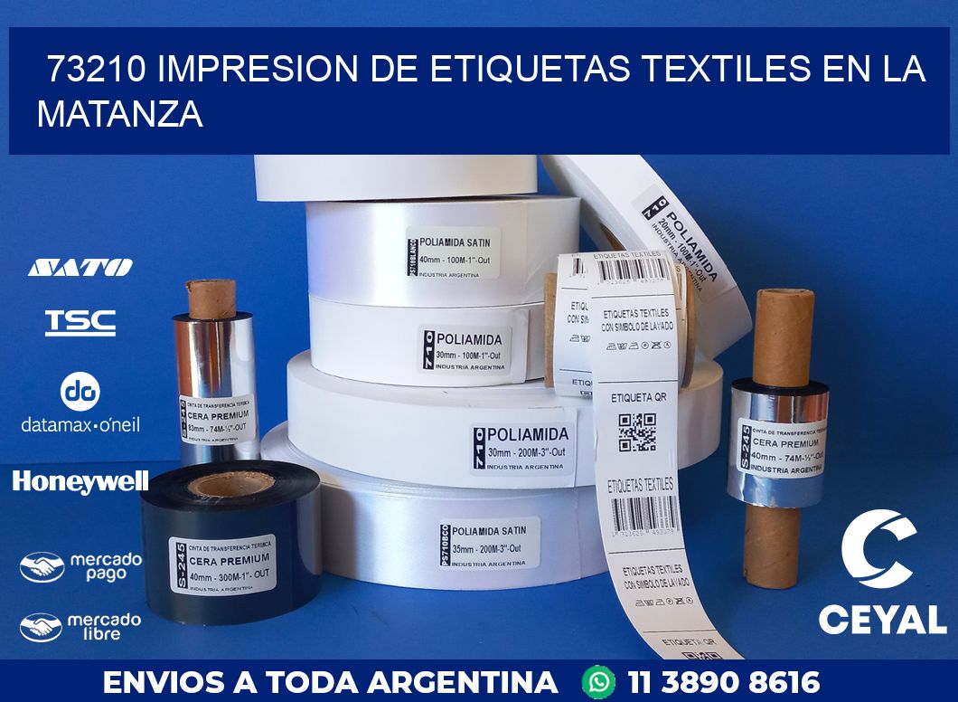 73210 IMPRESION DE ETIQUETAS TEXTILES EN LA MATANZA