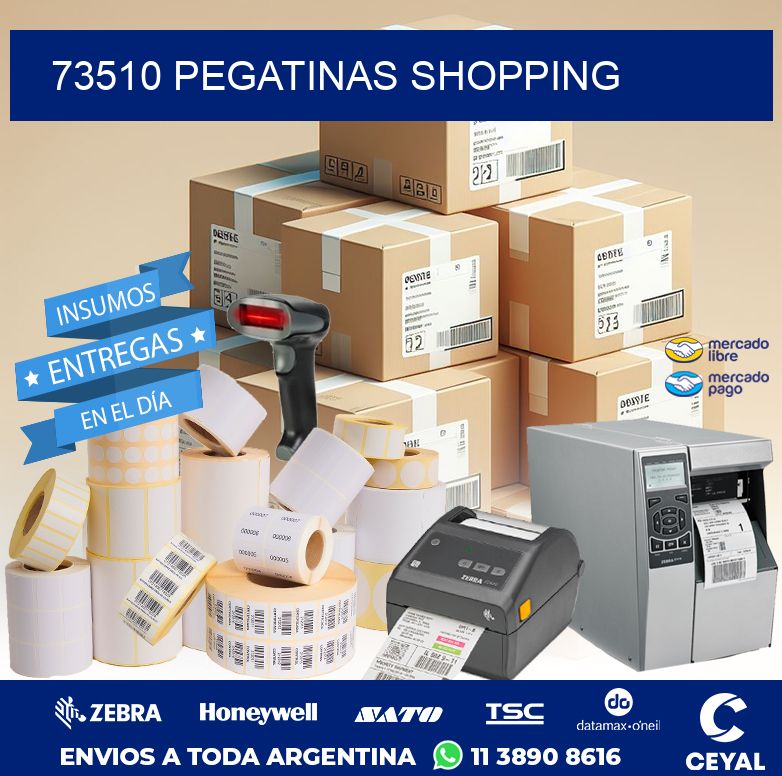 73510 PEGATINAS SHOPPING