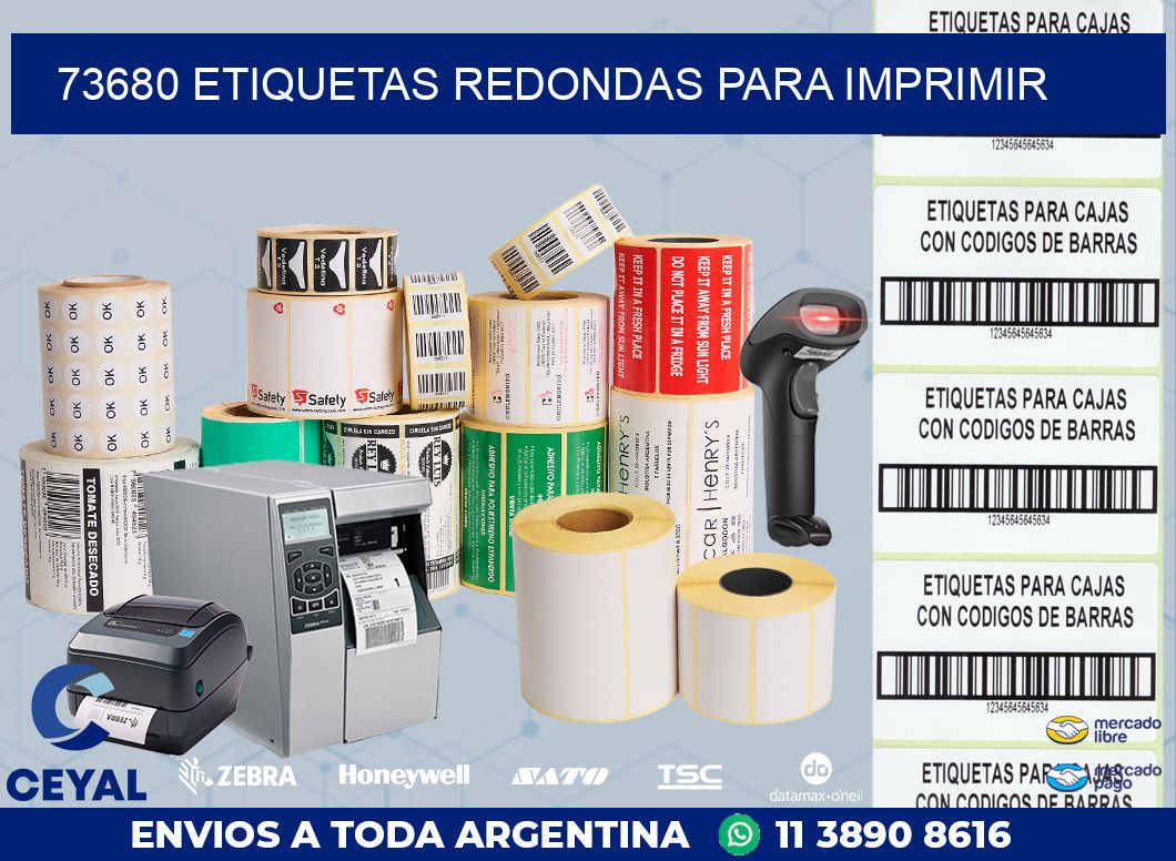 73680 ETIQUETAS REDONDAS PARA IMPRIMIR