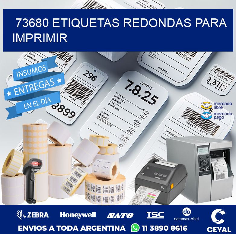 73680 ETIQUETAS REDONDAS PARA IMPRIMIR