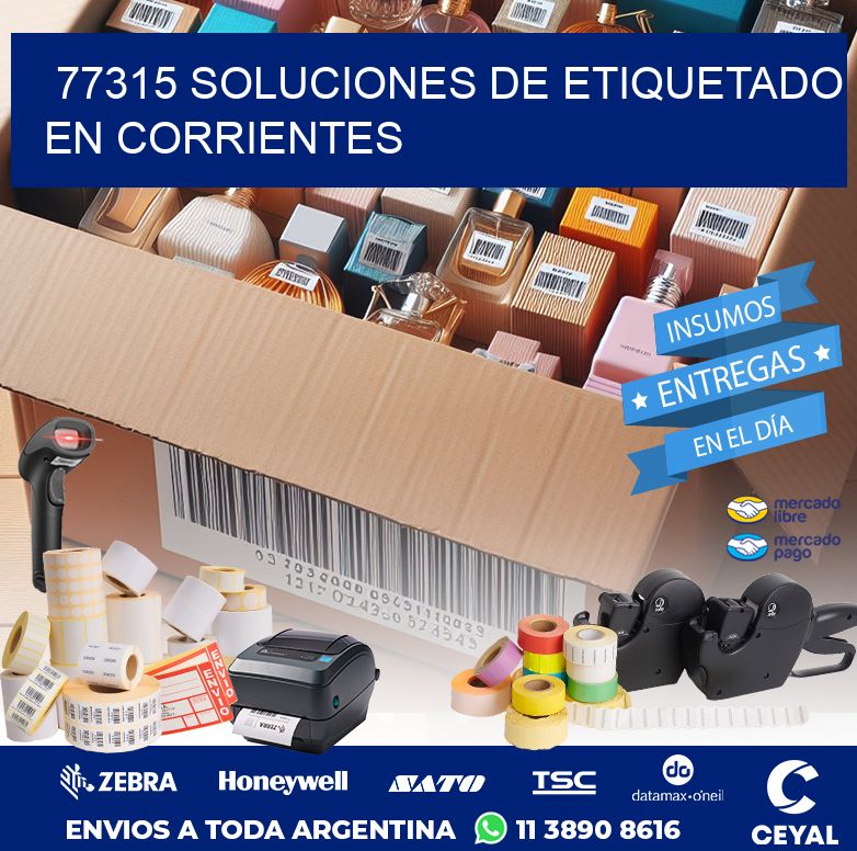 77315 SOLUCIONES DE ETIQUETADO EN CORRIENTES