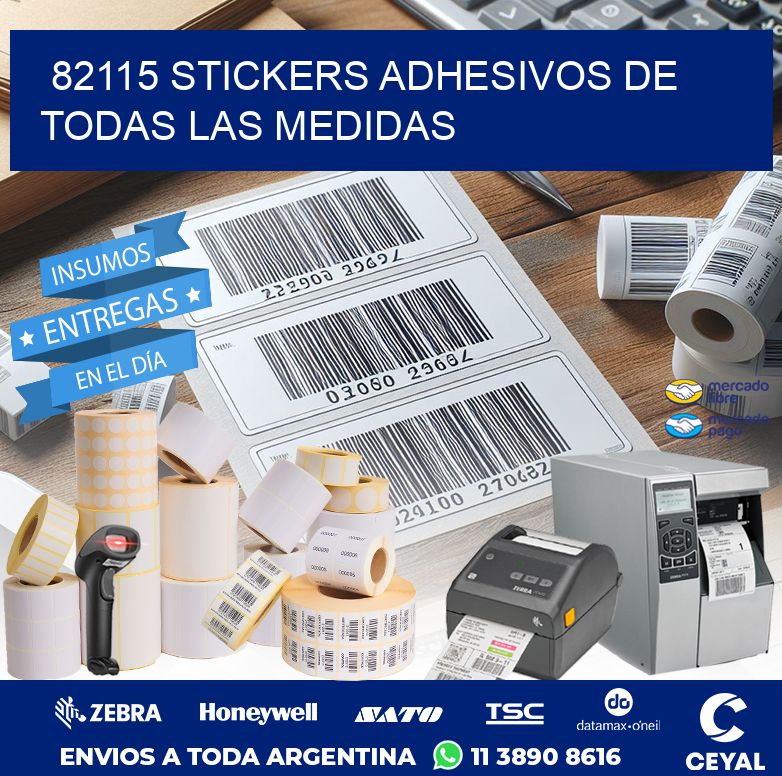 82115 STICKERS ADHESIVOS DE TODAS LAS MEDIDAS