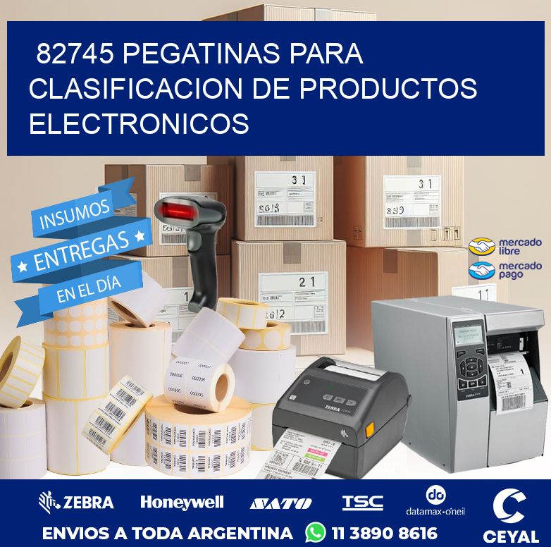 82745 PEGATINAS PARA CLASIFICACION DE PRODUCTOS ELECTRONICOS