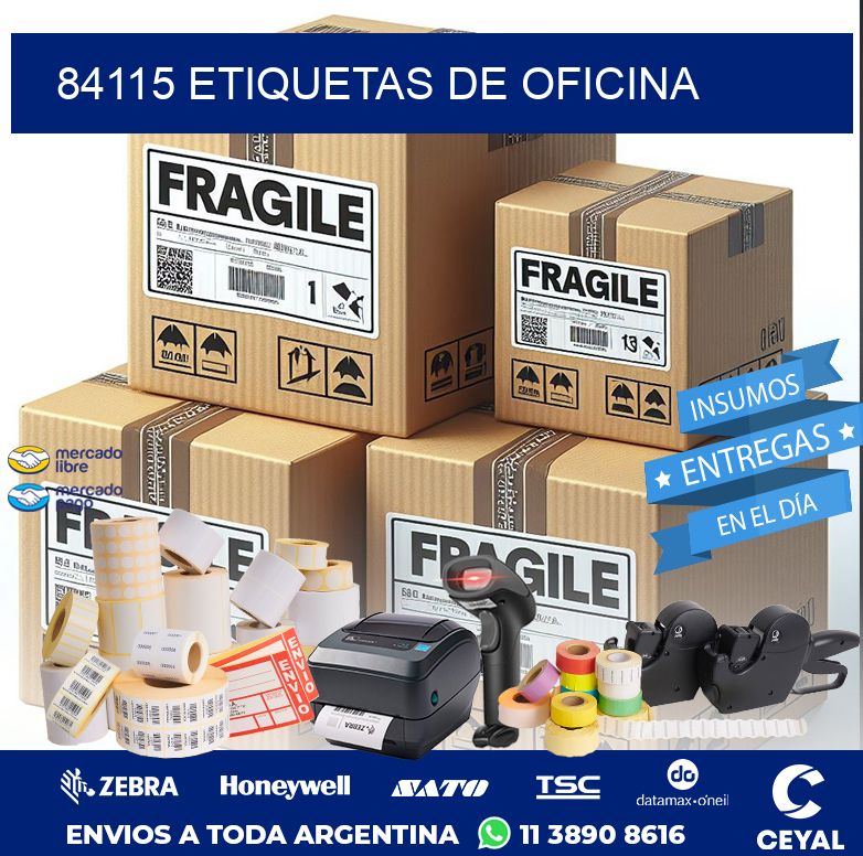 84115 ETIQUETAS DE OFICINA