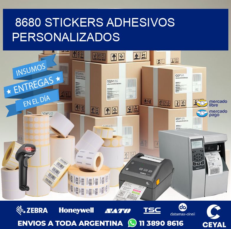 8680 STICKERS ADHESIVOS PERSONALIZADOS
