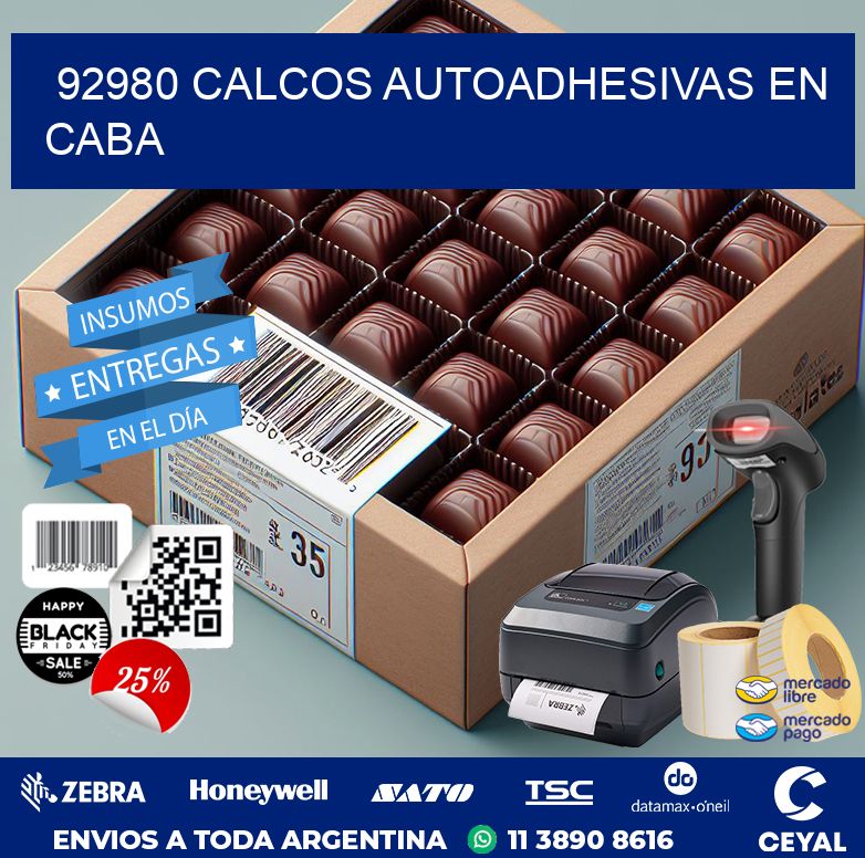 92980 CALCOS AUTOADHESIVAS EN CABA