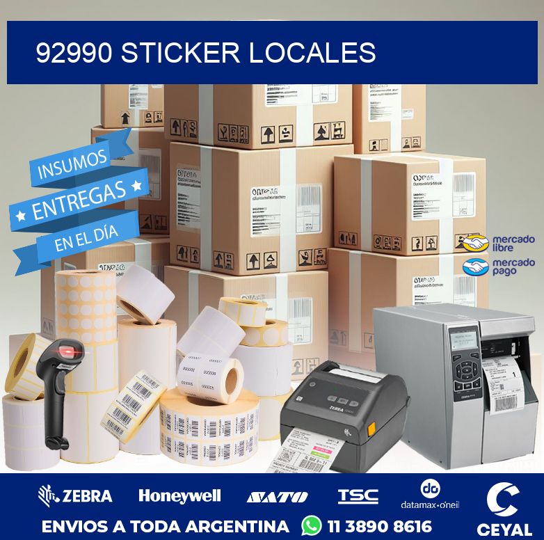 92990 STICKER LOCALES