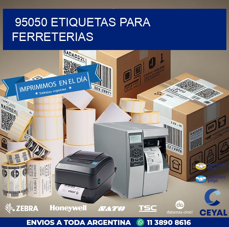 95050 ETIQUETAS PARA FERRETERIAS