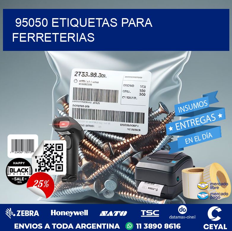 95050 ETIQUETAS PARA FERRETERIAS