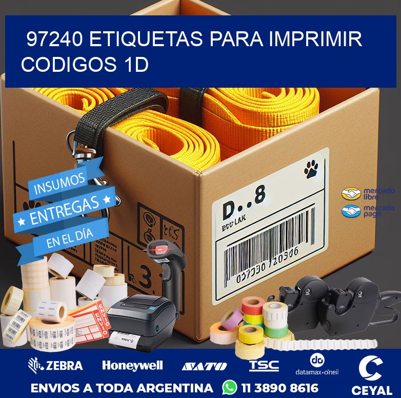 97240 ETIQUETAS PARA IMPRIMIR CODIGOS 1D