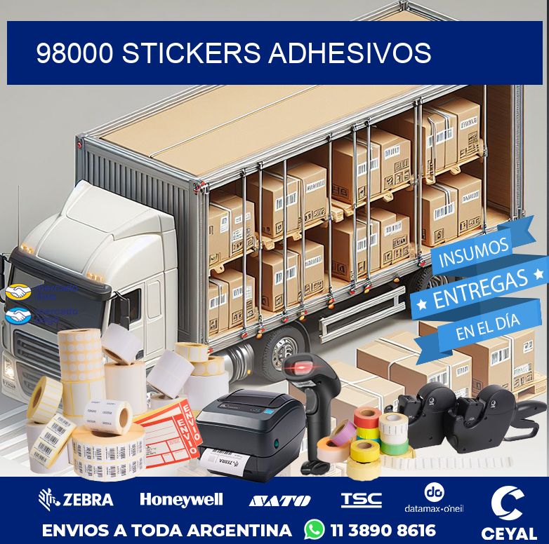 98000 STICKERS ADHESIVOS
