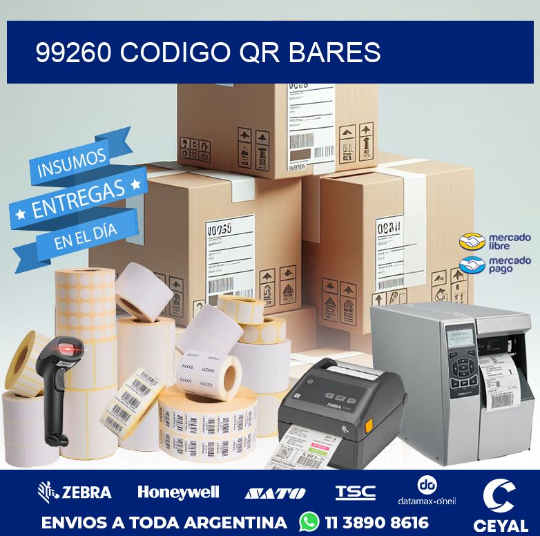 99260 CODIGO QR BARES