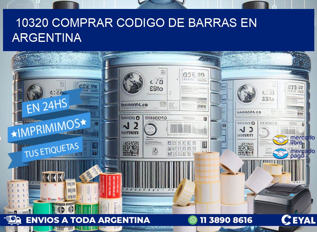10320 Comprar Codigo de Barras en Argentina