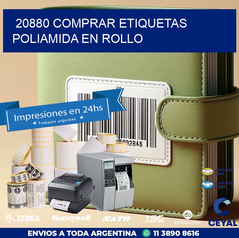 20880 COMPRAR ETIQUETAS POLIAMIDA EN ROLLO