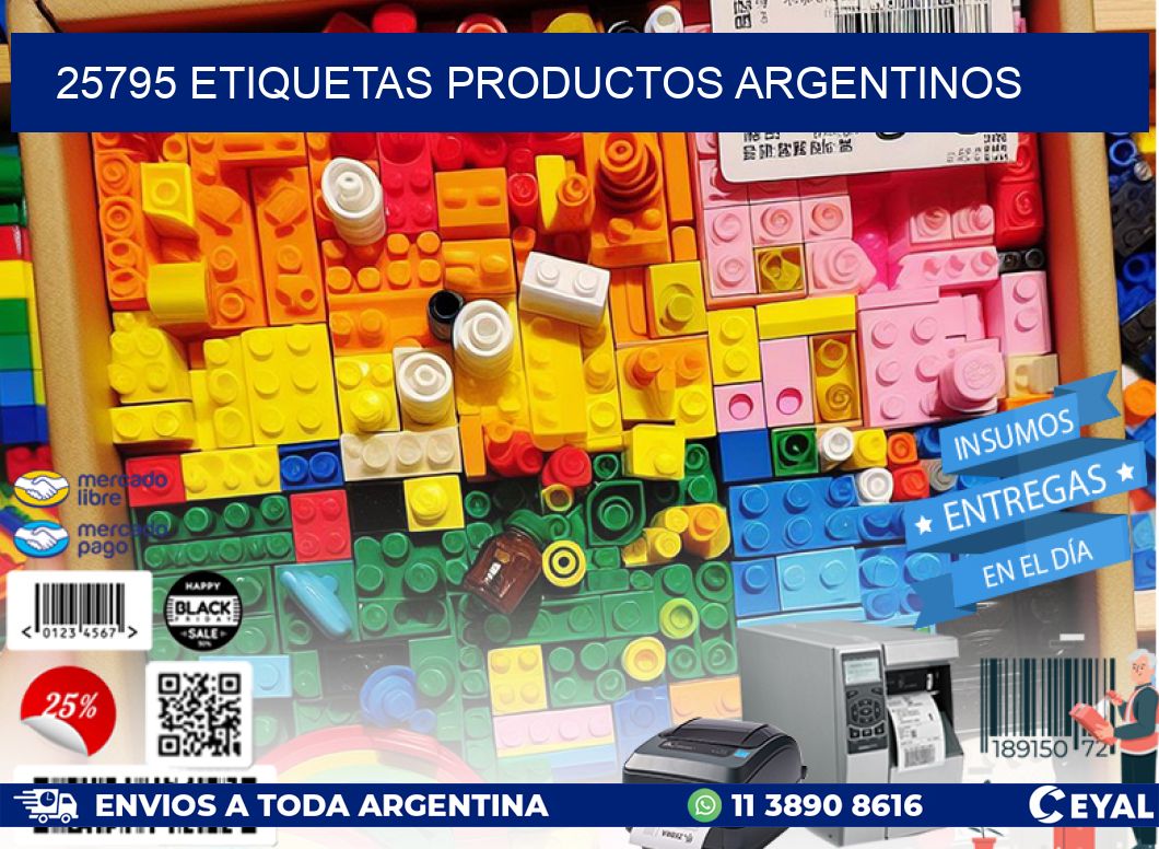 25795 Etiquetas productos argentinos