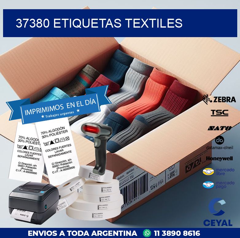 37380 ETIQUETAS TEXTILES