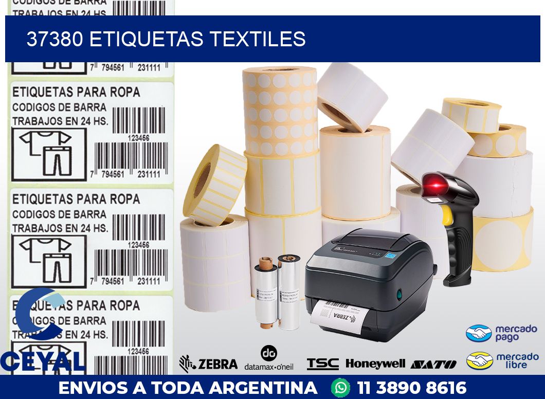 37380 ETIQUETAS TEXTILES