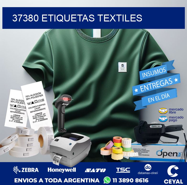 37380 ETIQUETAS TEXTILES