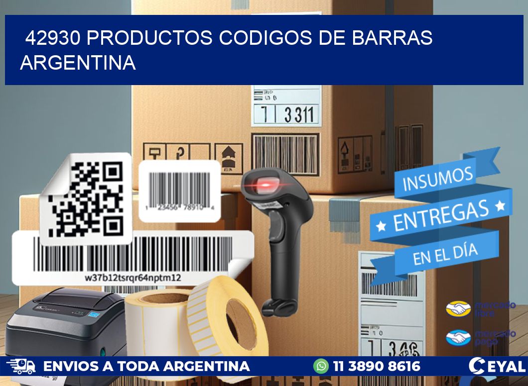 42930 productos codigos de barras argentina