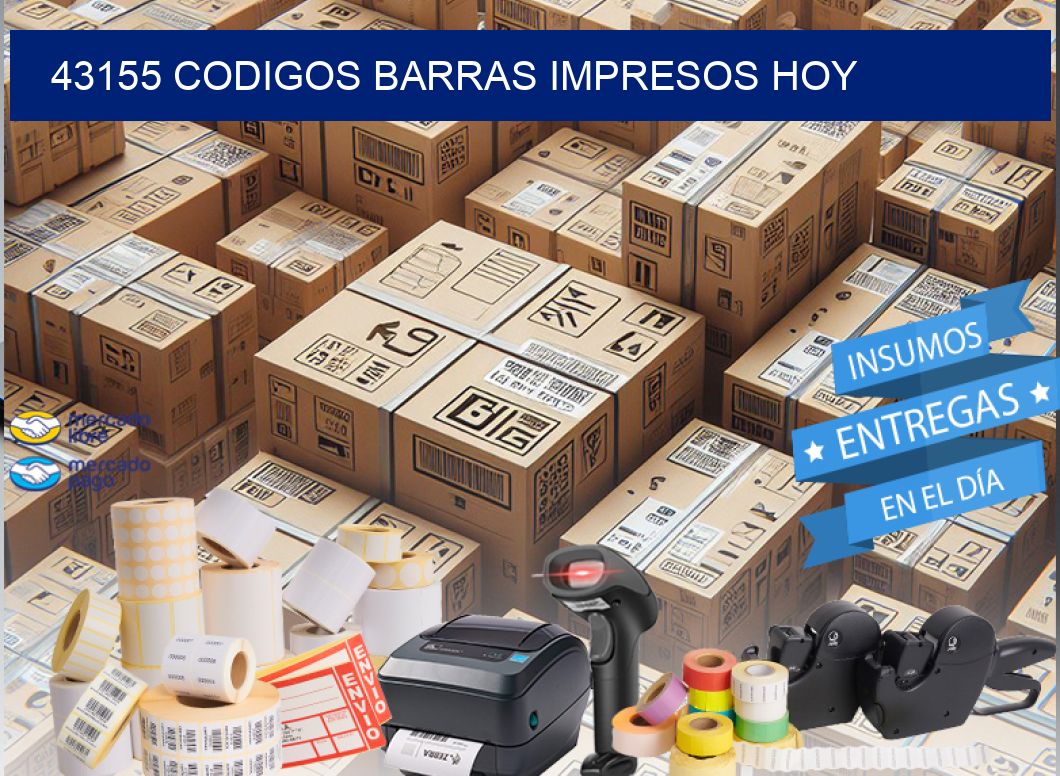 43155 CODIGOS BARRAS IMPRESOS HOY