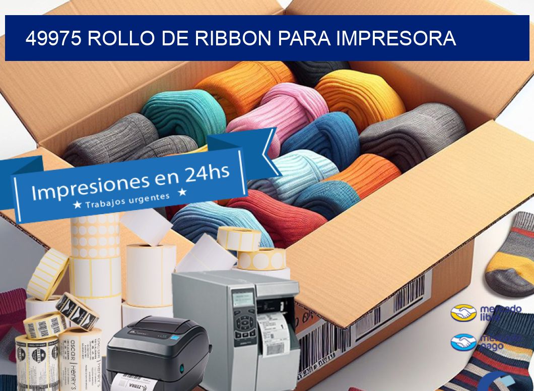 49975 ROLLO DE RIBBON PARA IMPRESORA
