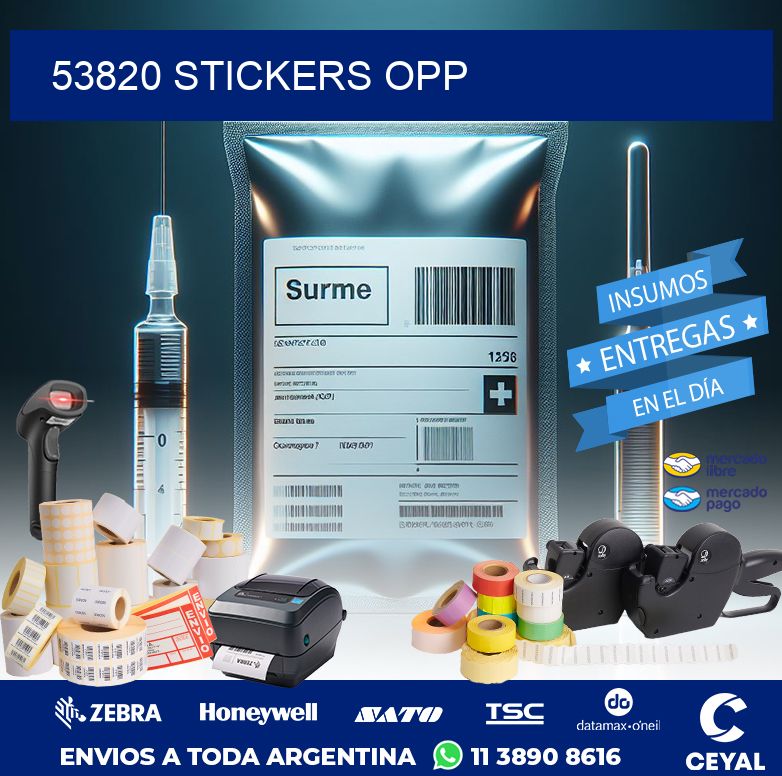 53820 STICKERS OPP
