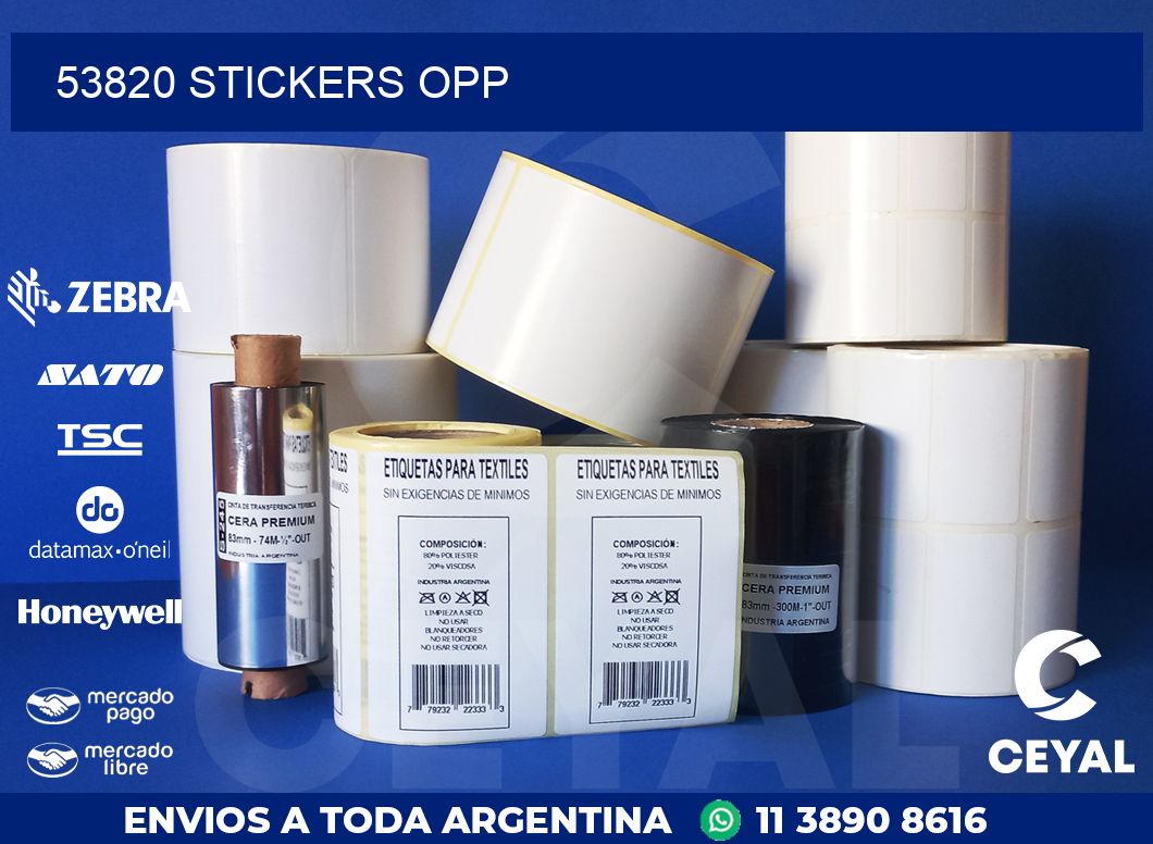 53820 STICKERS OPP