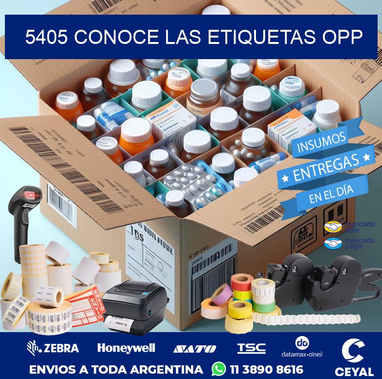5405 CONOCE LAS ETIQUETAS OPP
