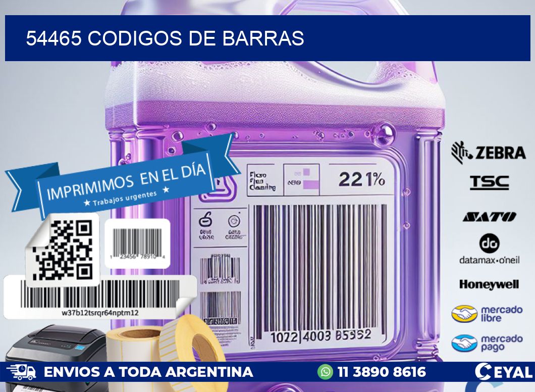 54465 codigos de barras