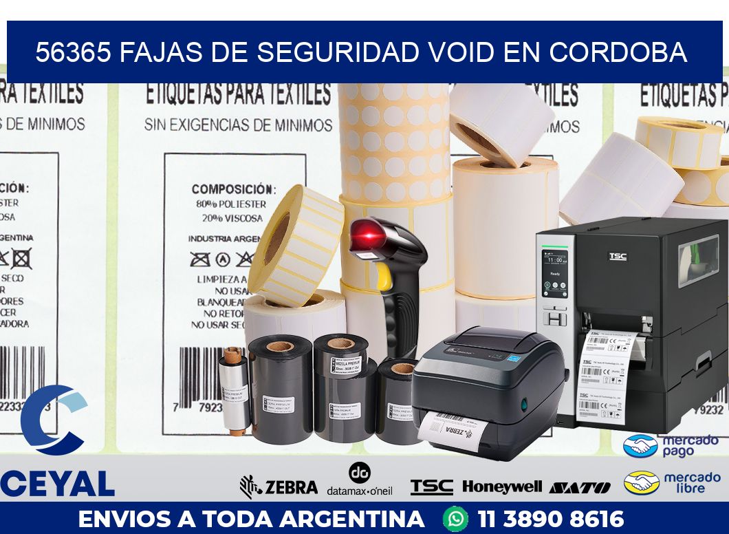 56365 FAJAS DE SEGURIDAD VOID EN CORDOBA