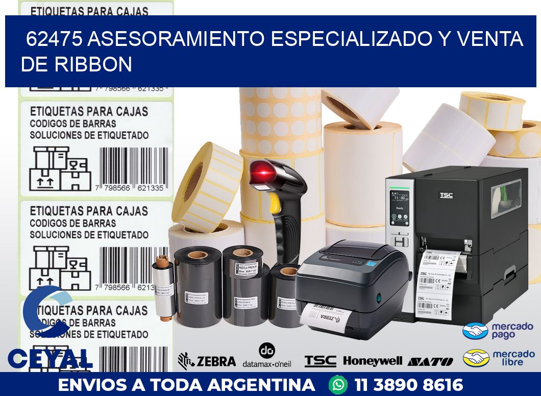 62475 ASESORAMIENTO ESPECIALIZADO Y VENTA DE RIBBON