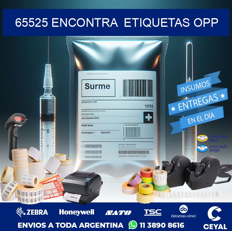 65525 ENCONTRA ETIQUETAS OPP