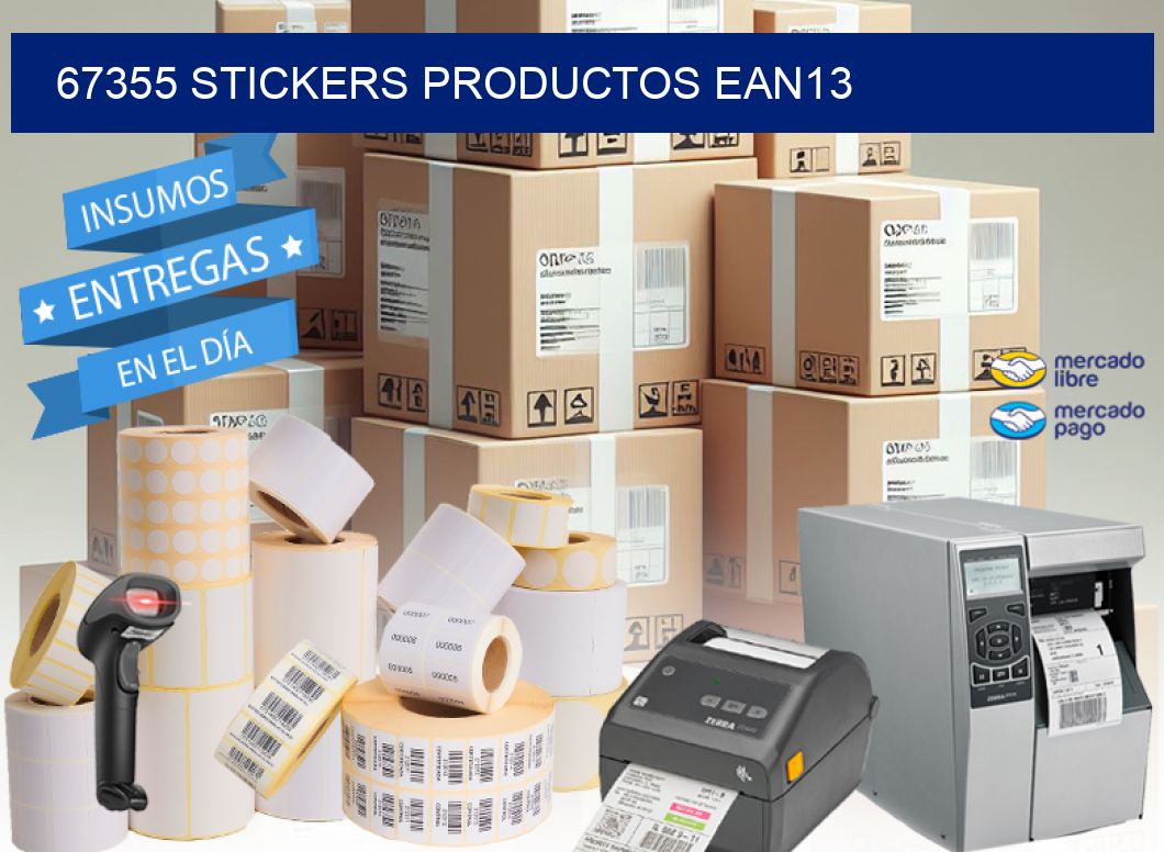 67355 stickers productos ean13