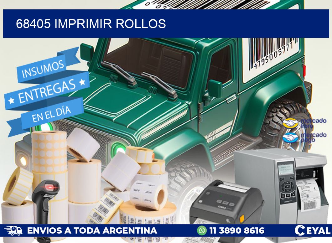 68405 imprimir rollos