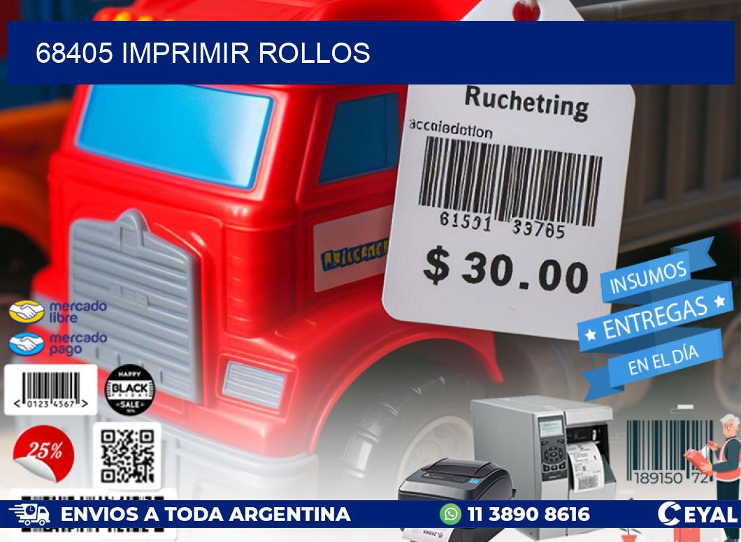 68405 imprimir rollos