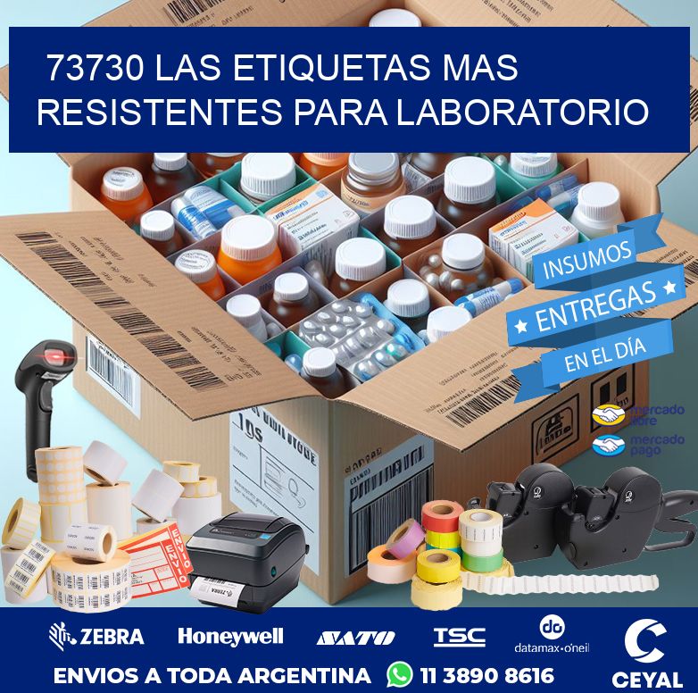 73730 LAS ETIQUETAS MAS RESISTENTES PARA LABORATORIO