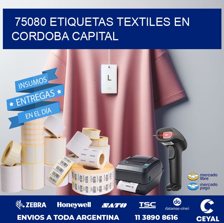 75080 ETIQUETAS TEXTILES EN CORDOBA CAPITAL
